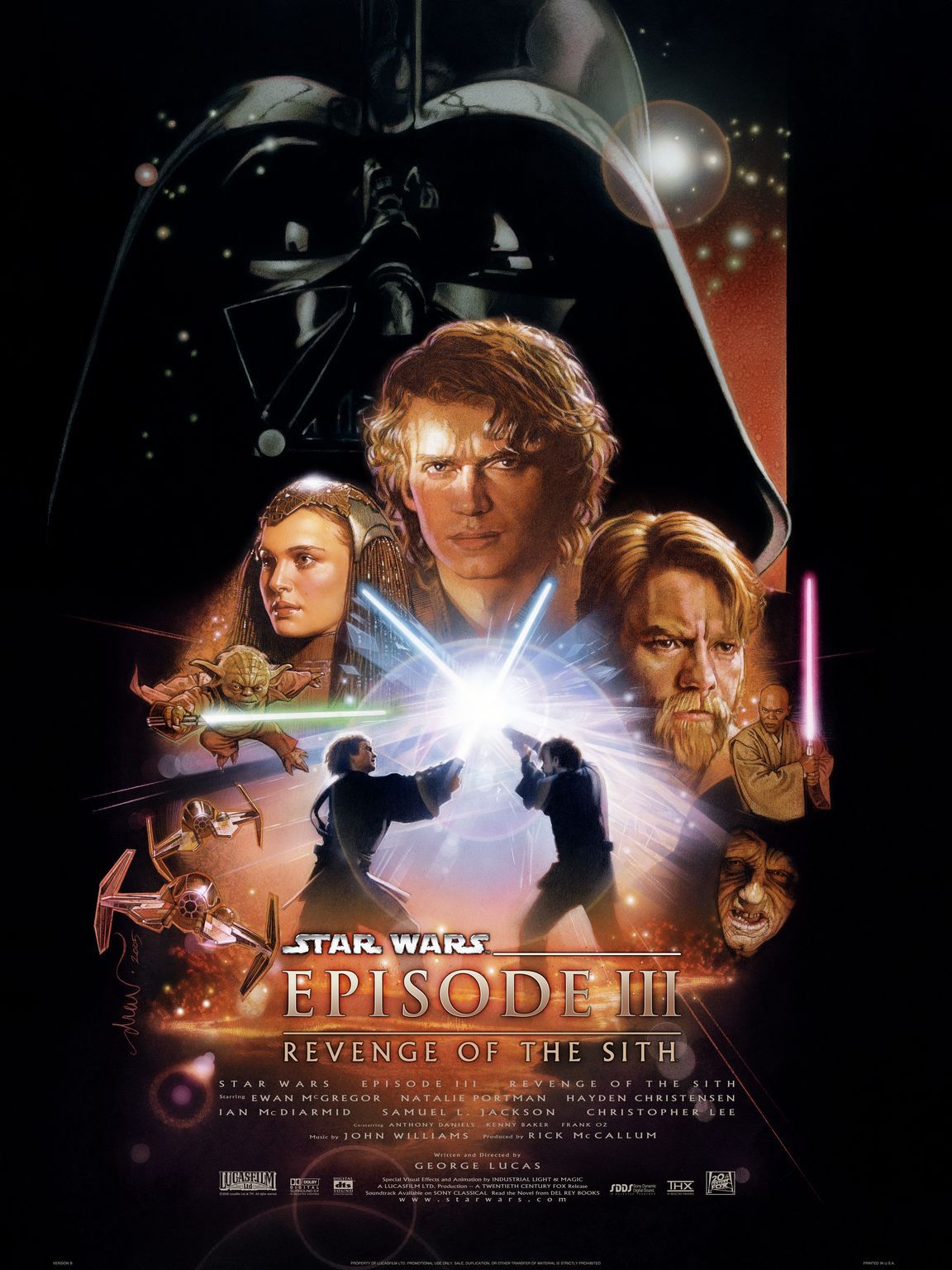 جنگ ستارگان قسمت سوم: انتقام سیت (Star Wars: Episode III – Revenge of the Sith)