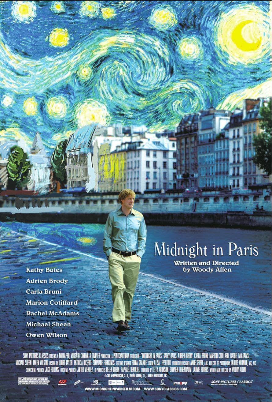 نیمه‌شب در پاریس (Midnight in Paris)