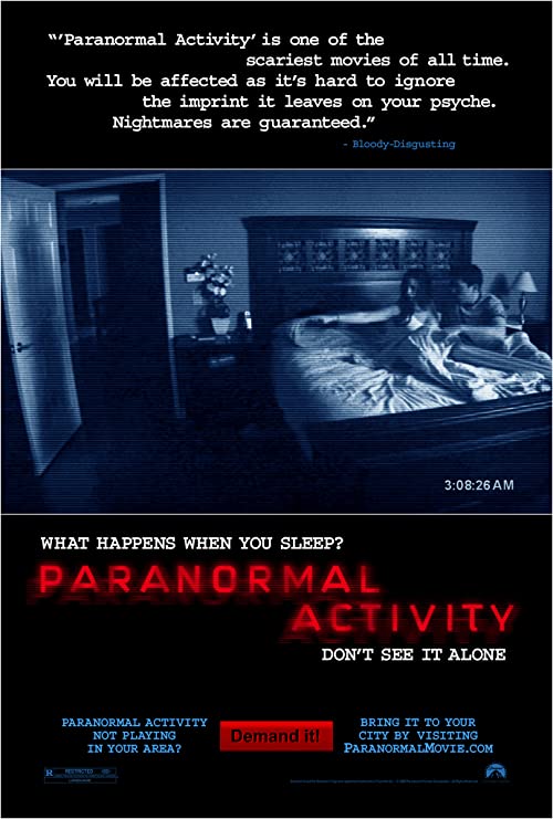 فعالیت فراطبیعی (Paranormal Activity)